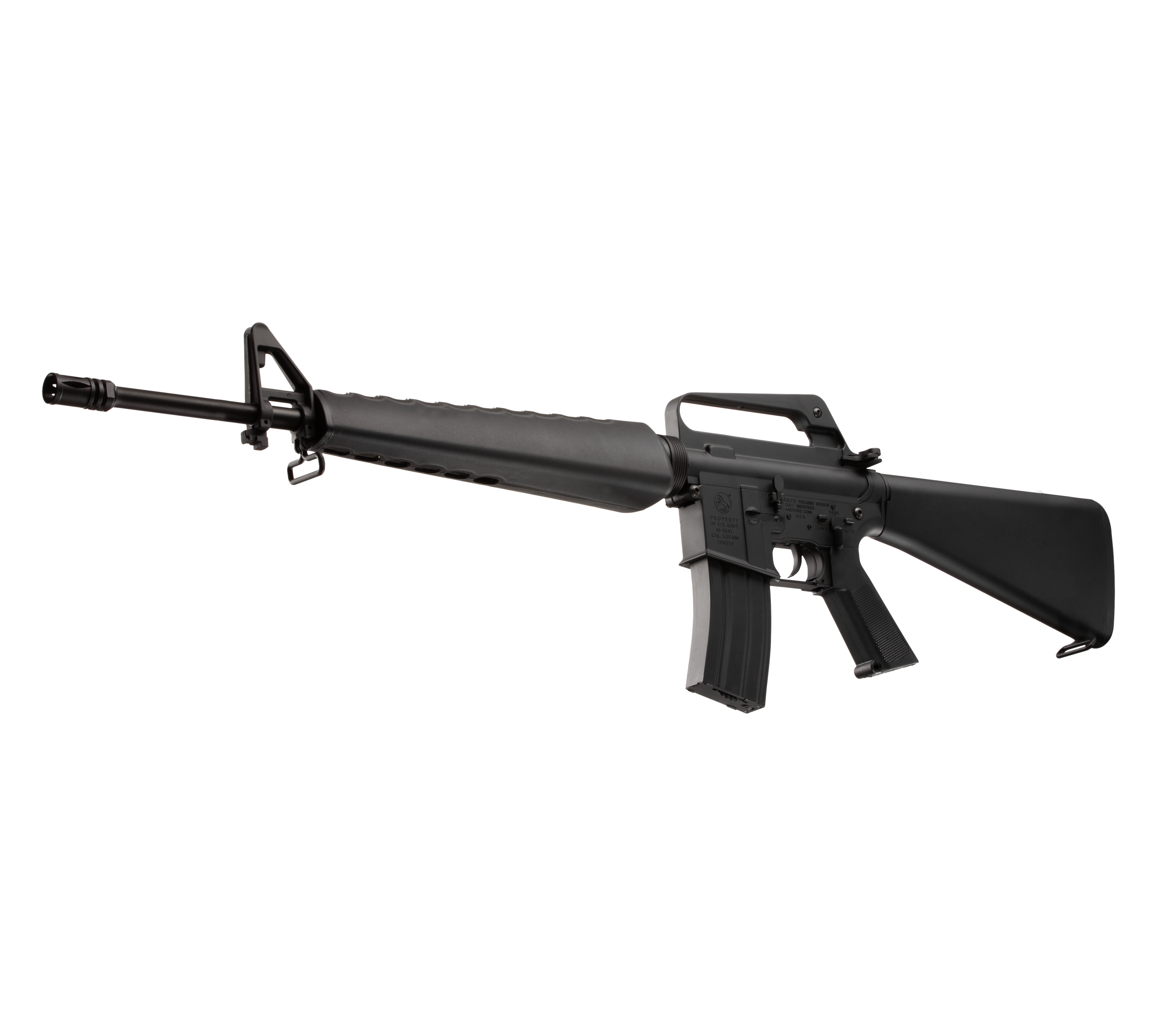 E&C M16A1 20 Inch AEG Airsoft Rifle EC-320 — left side