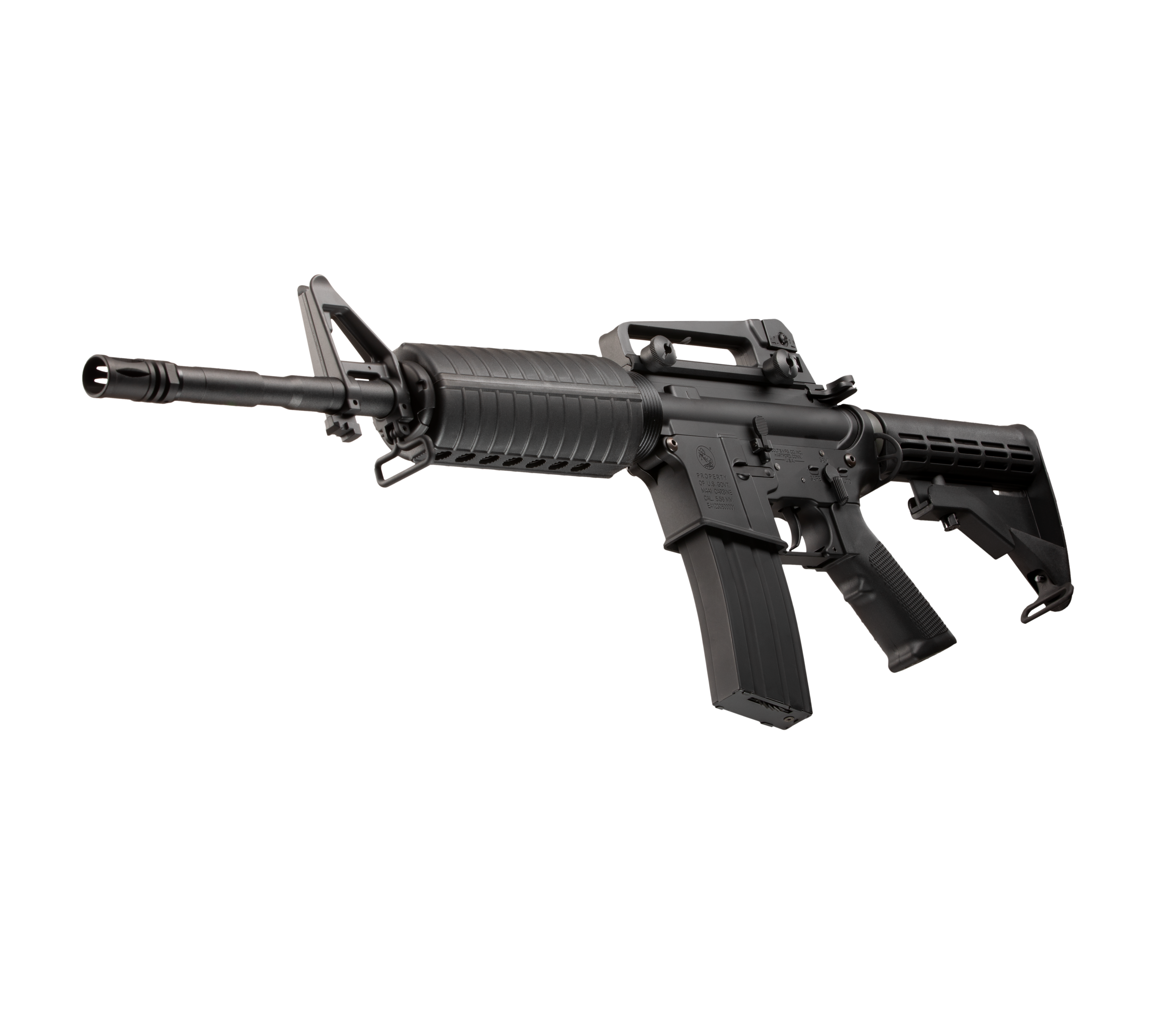 E&C M4A1 14.5 Inch AEG Airsoft Rifle EC-301 — left side