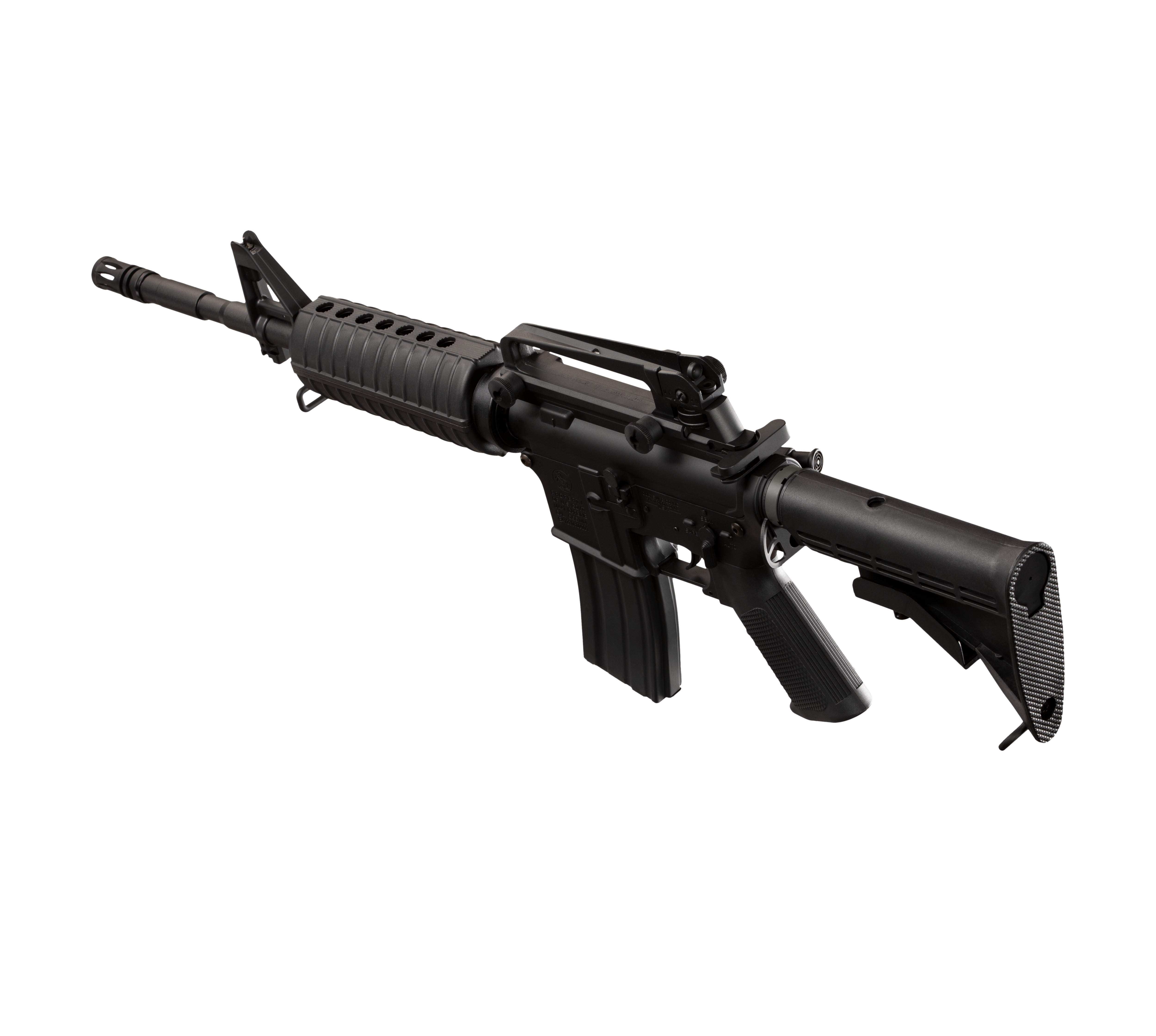 E&C M4A1 14.5 Inch AEG Airsoft Rifle EC-301 — left side