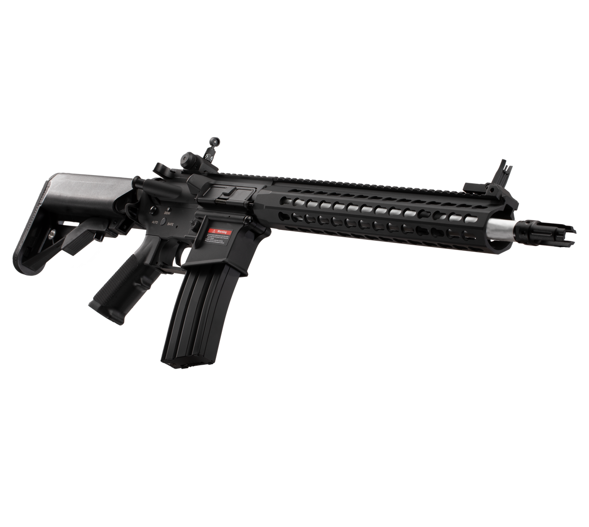 E&C M4 RIS 13 Inch AEG Airsoft Rifle EC-314 — right side