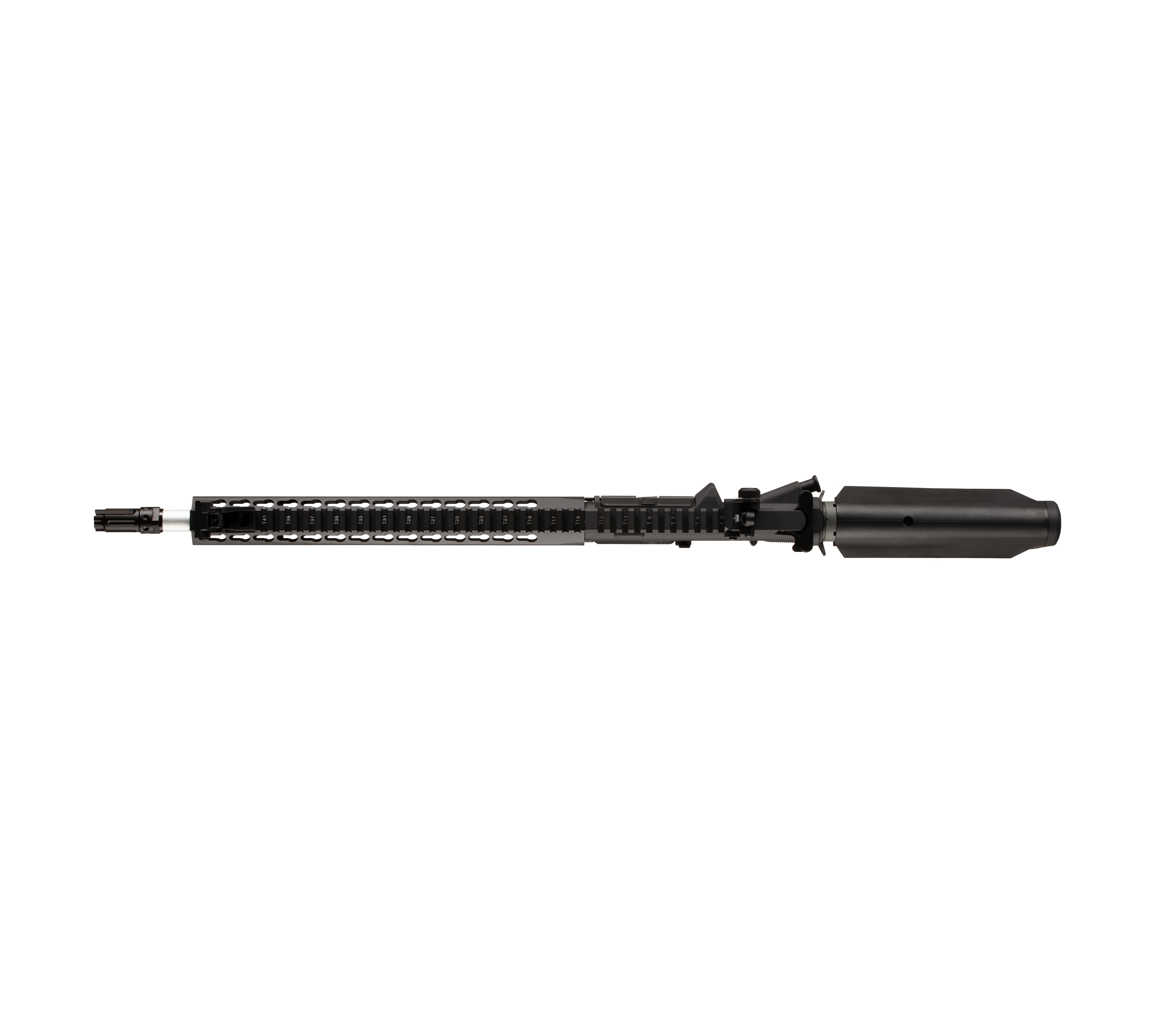 E&C M4 RIS 13 Inch AEG Airsoft Rifle EC-314 — top-down view