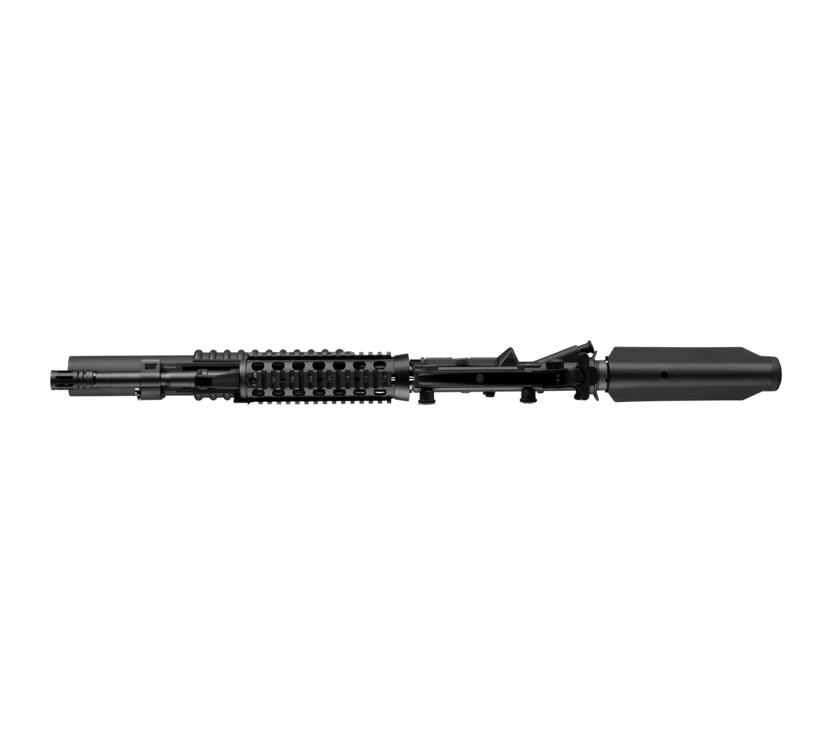E&C M4  RIS W/M203 AEG Airsoft Rifle EC-707 — top-down view