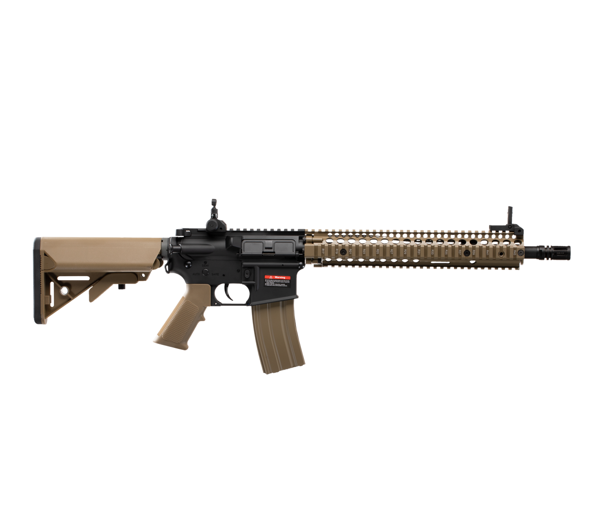 E&C M4A1 SOPMOD BLOCK2 12 Inch AEG Airsoft Rifle EC-620 — right side