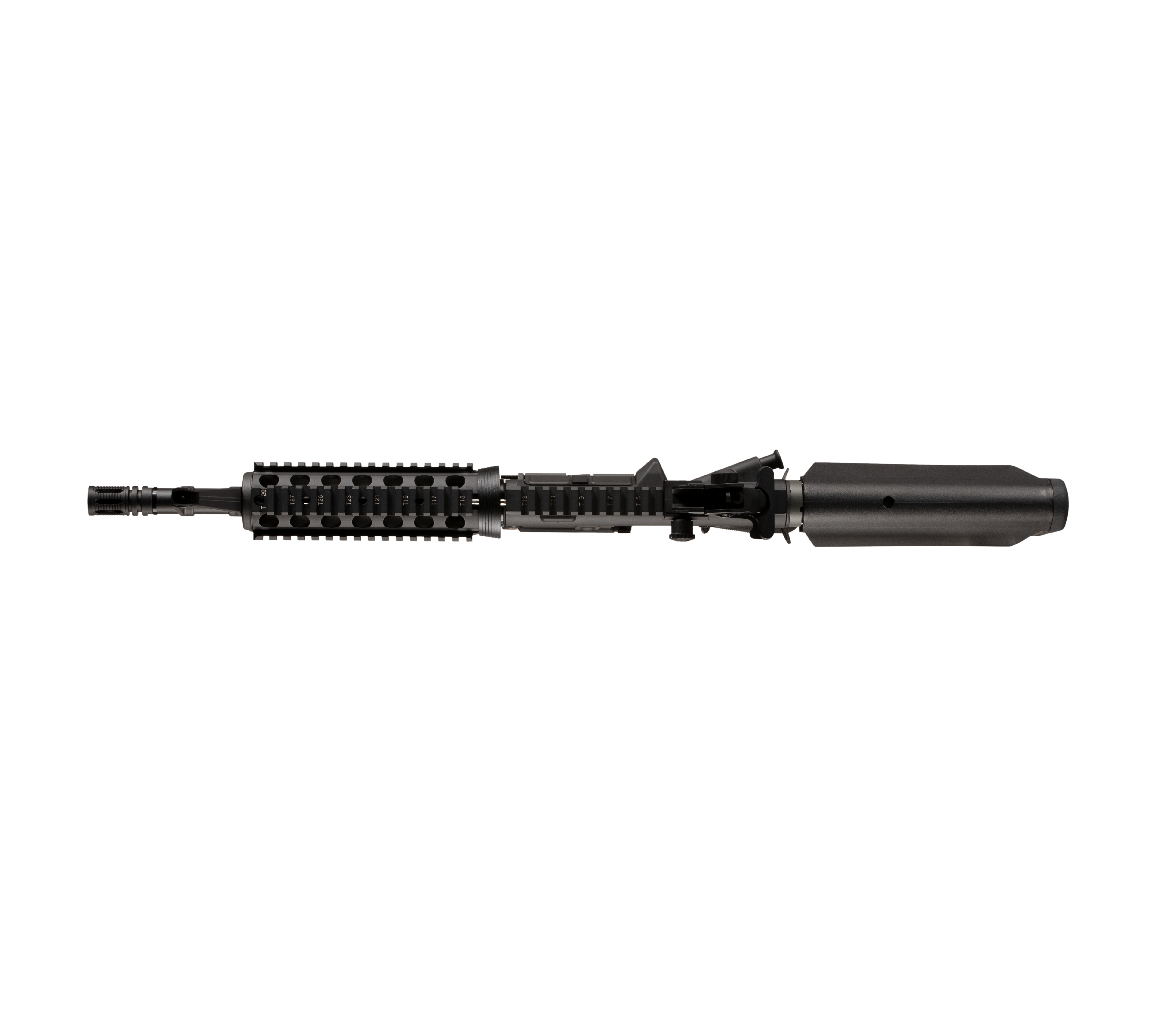 E&C M4CQB 11 Inch AEG Airsoft Rifle EC-302 — top-down view