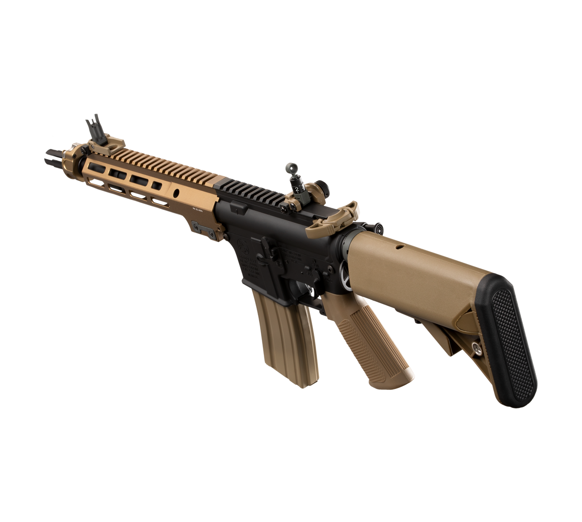 E&C MK16 9.5 Inch AEG Airsoft Rifle EC-633 — left side