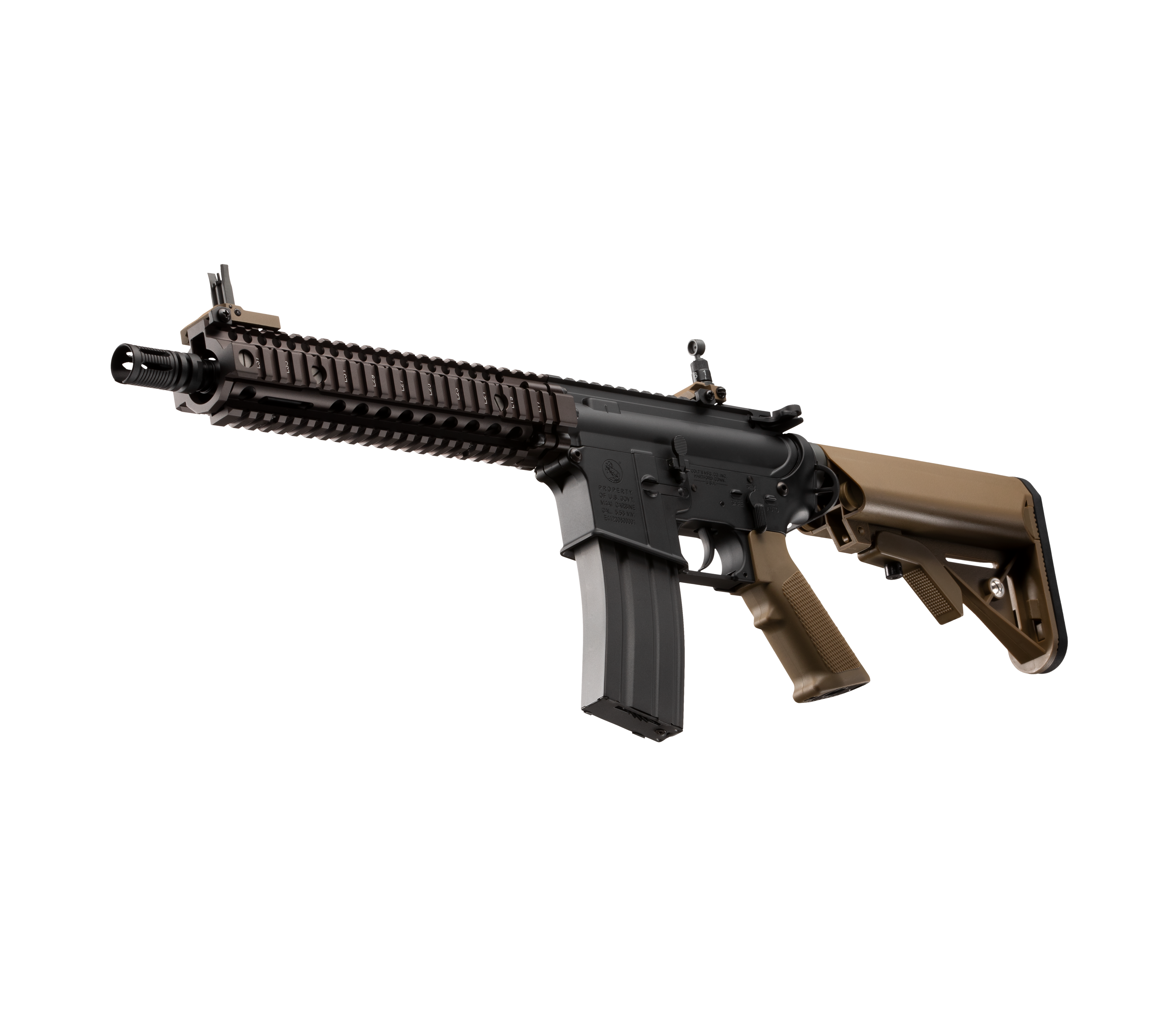 E&C MK18 MOD1 9 Inch AEG Airsoft Rifle EC-603 — left side
