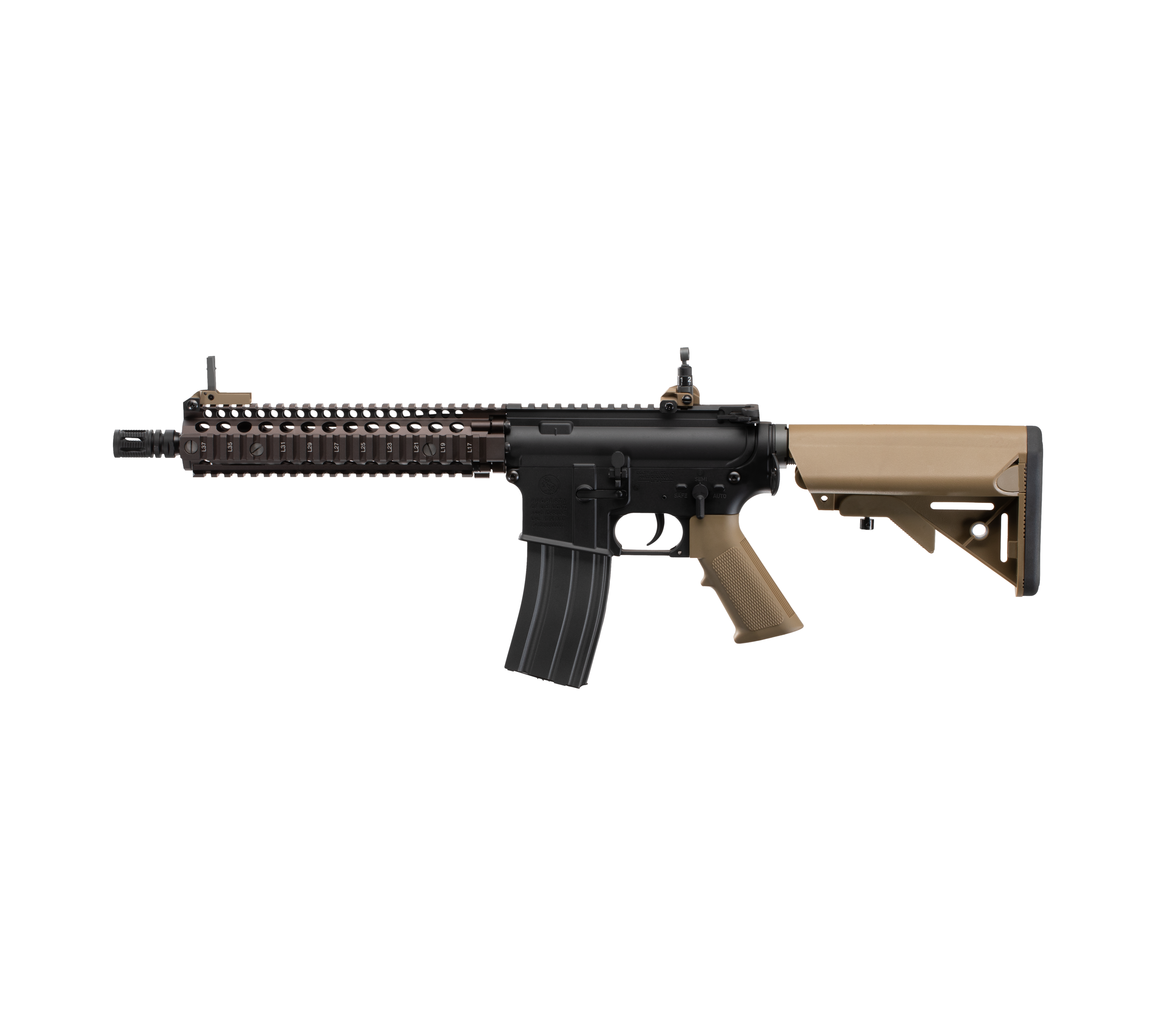 E&C MK18 MOD1 9 Inch AEG Airsoft Rifle EC-603 — left side