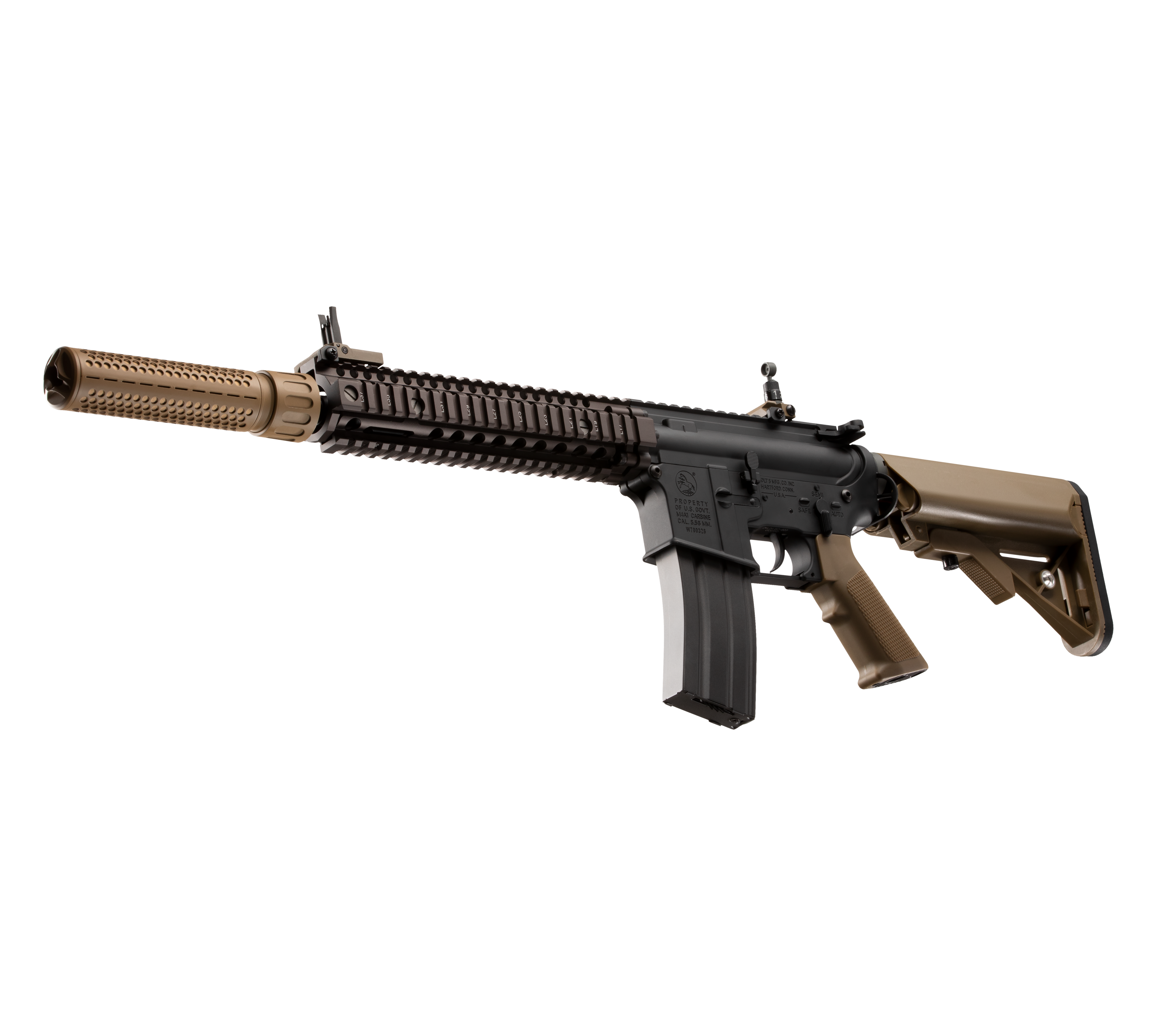 E&C MK18 MOD1 9 Inch AEG Airsoft Rifle EC-603 — left side