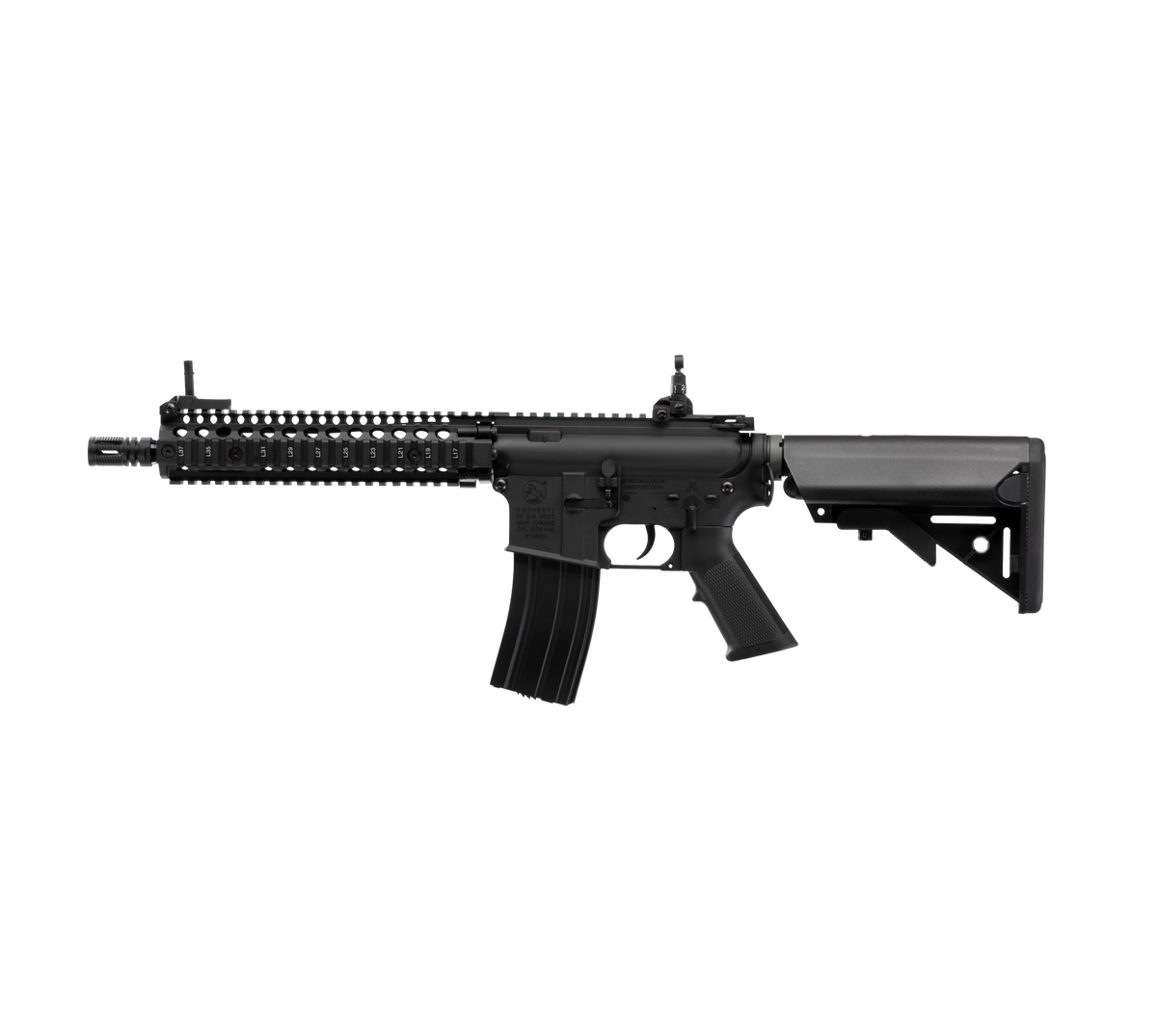 E&C MK18 MOD1 9 Inch AEG Airsoft Rifle EC-603 — left side