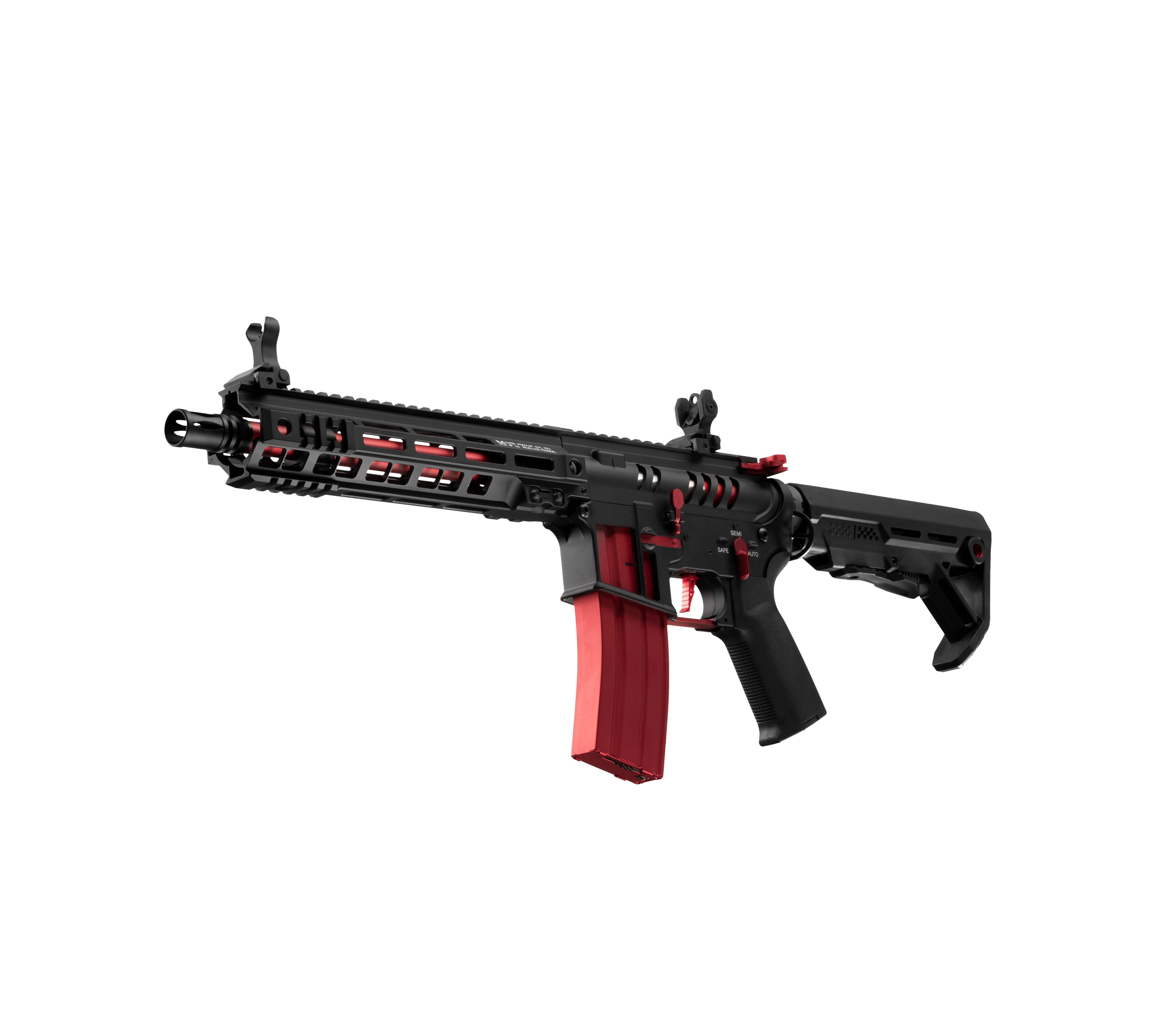 E&C MK4 10 Inch AEG Airsoft Rifle EC-643 — left side