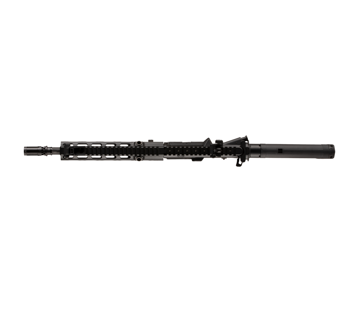 E&C HK416 A5 11.5 Inch Geissele RIS AEG Airsoft Rifle EC-112 — top-down view