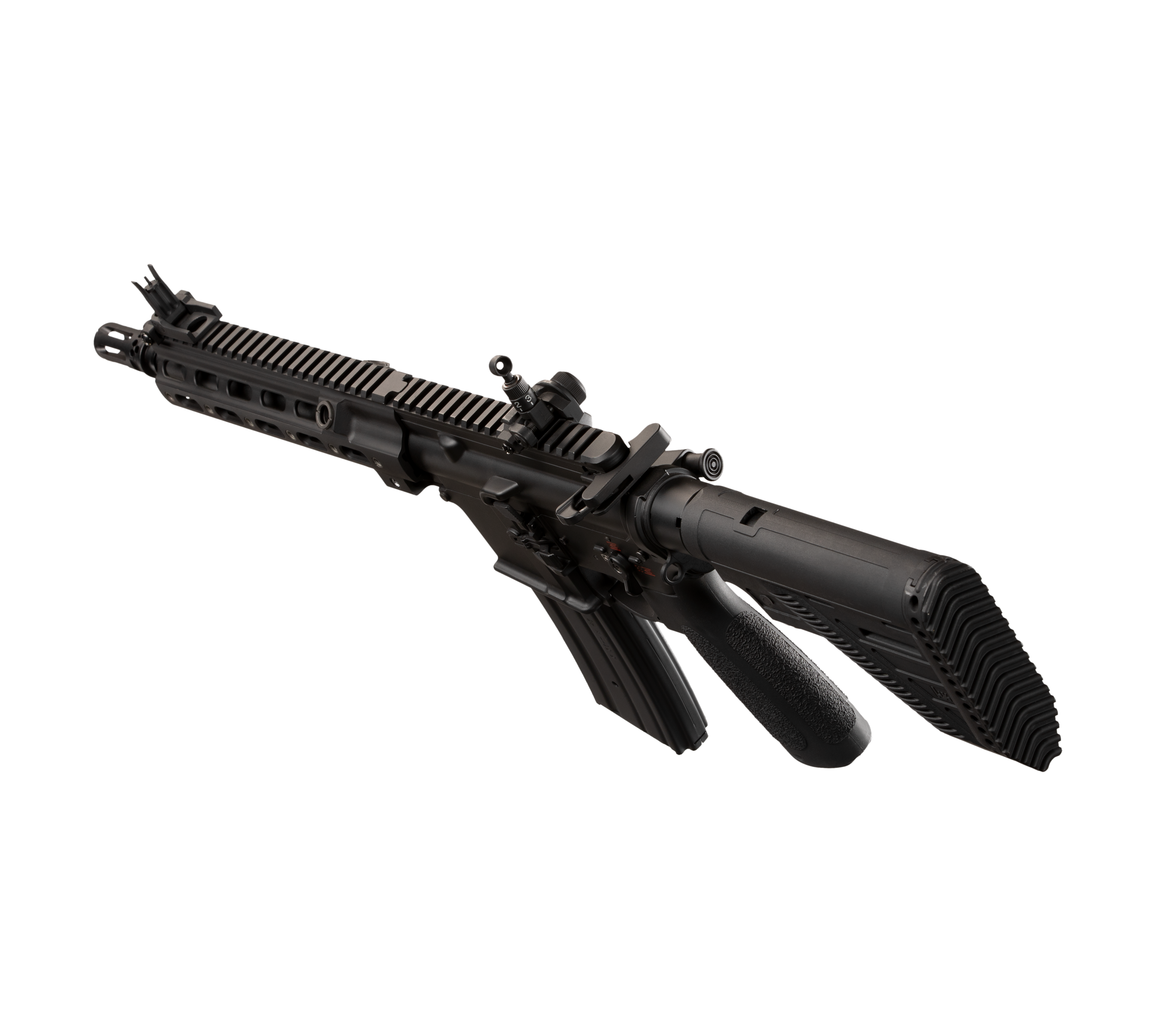 E&C HK416 A5 11.5 Inch Geissele RIS AEG Airsoft Rifle EC-112 — left side