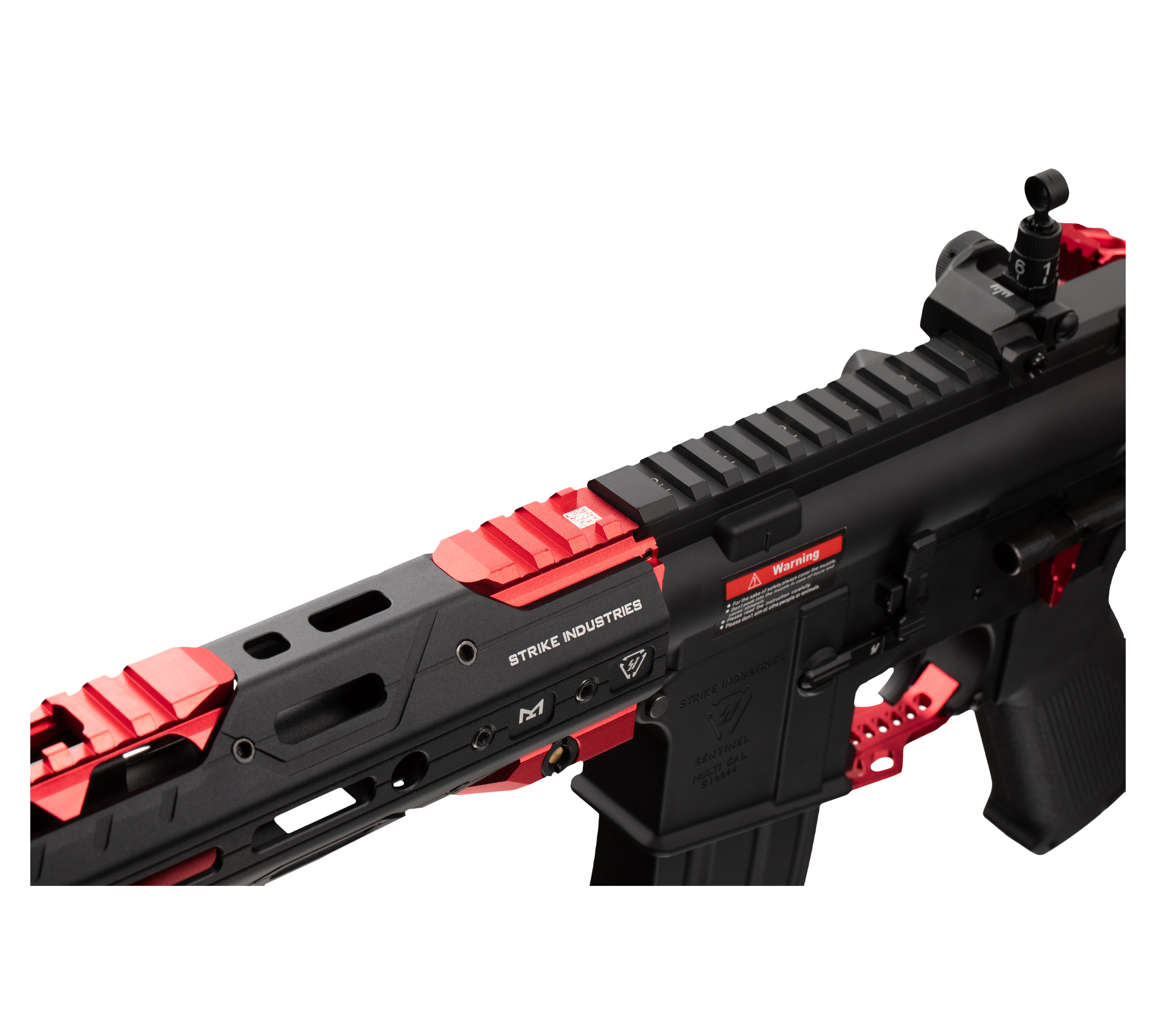E&C SII 8.5 Inch AEG Airsoft Rifle EC-337 — receiver detail
