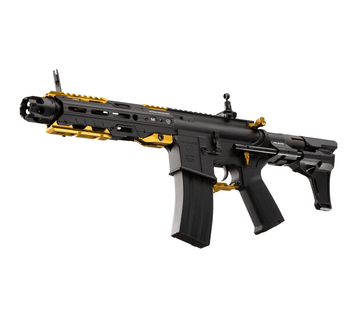E&C SII 8.5 Inch AEG Airsoft Rifle EC-337 — left side