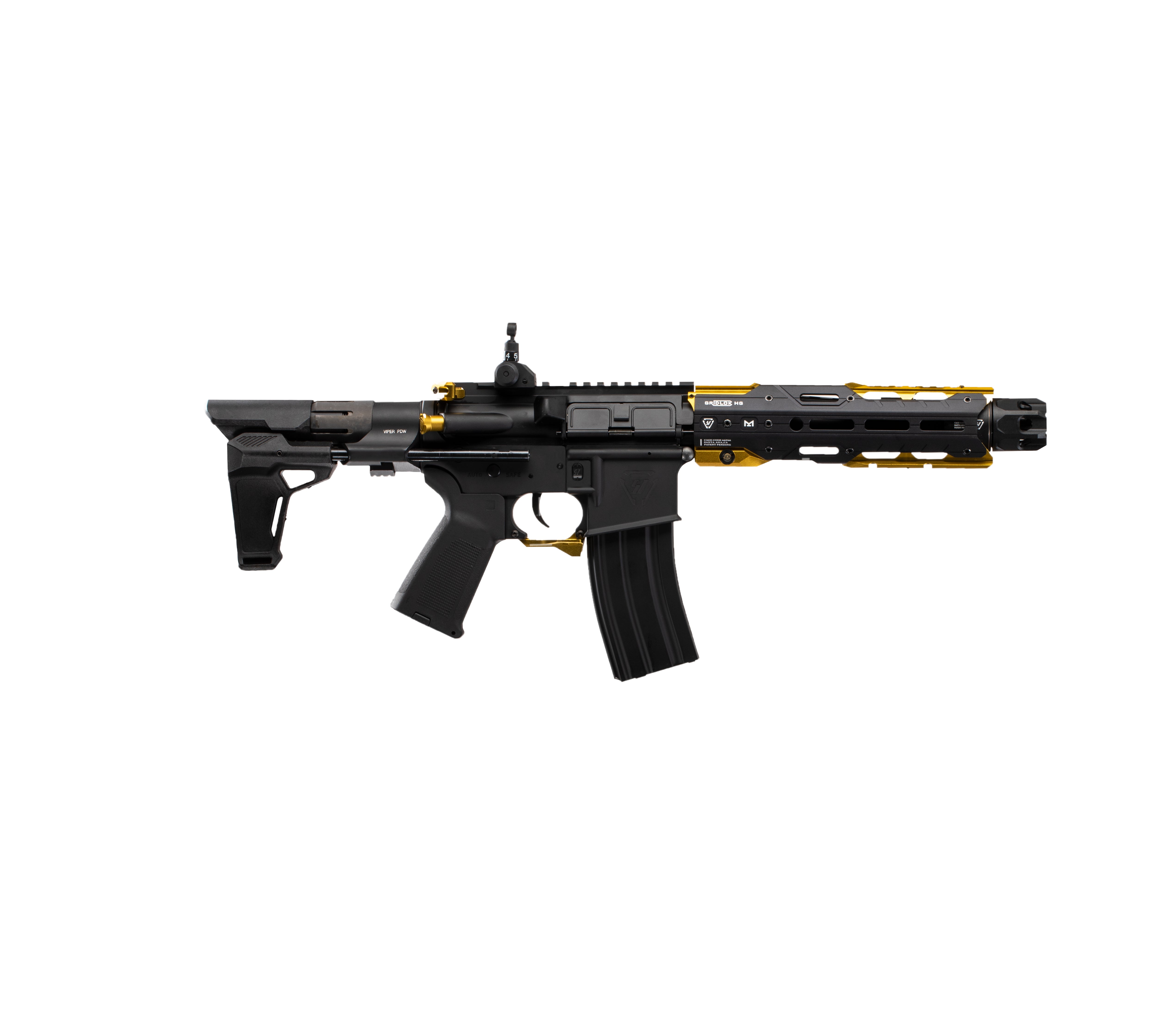 E&C SII 8.5 Inch AEG Airsoft Rifle EC-337 — right side