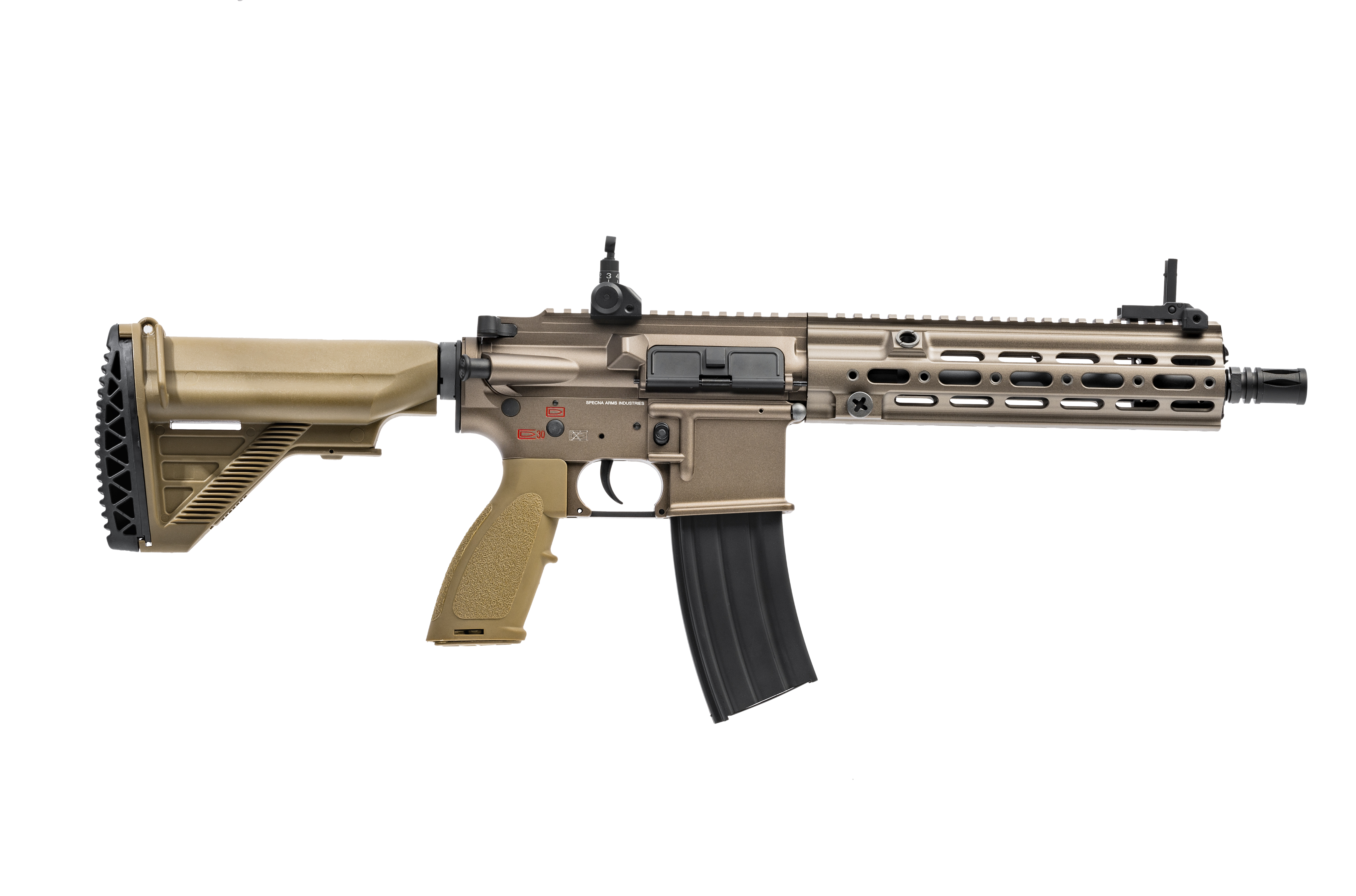 E&C HK416 10.5 Inch Geisselen RIS AEG Airsoft Rifle EC-105 (8306464882989)