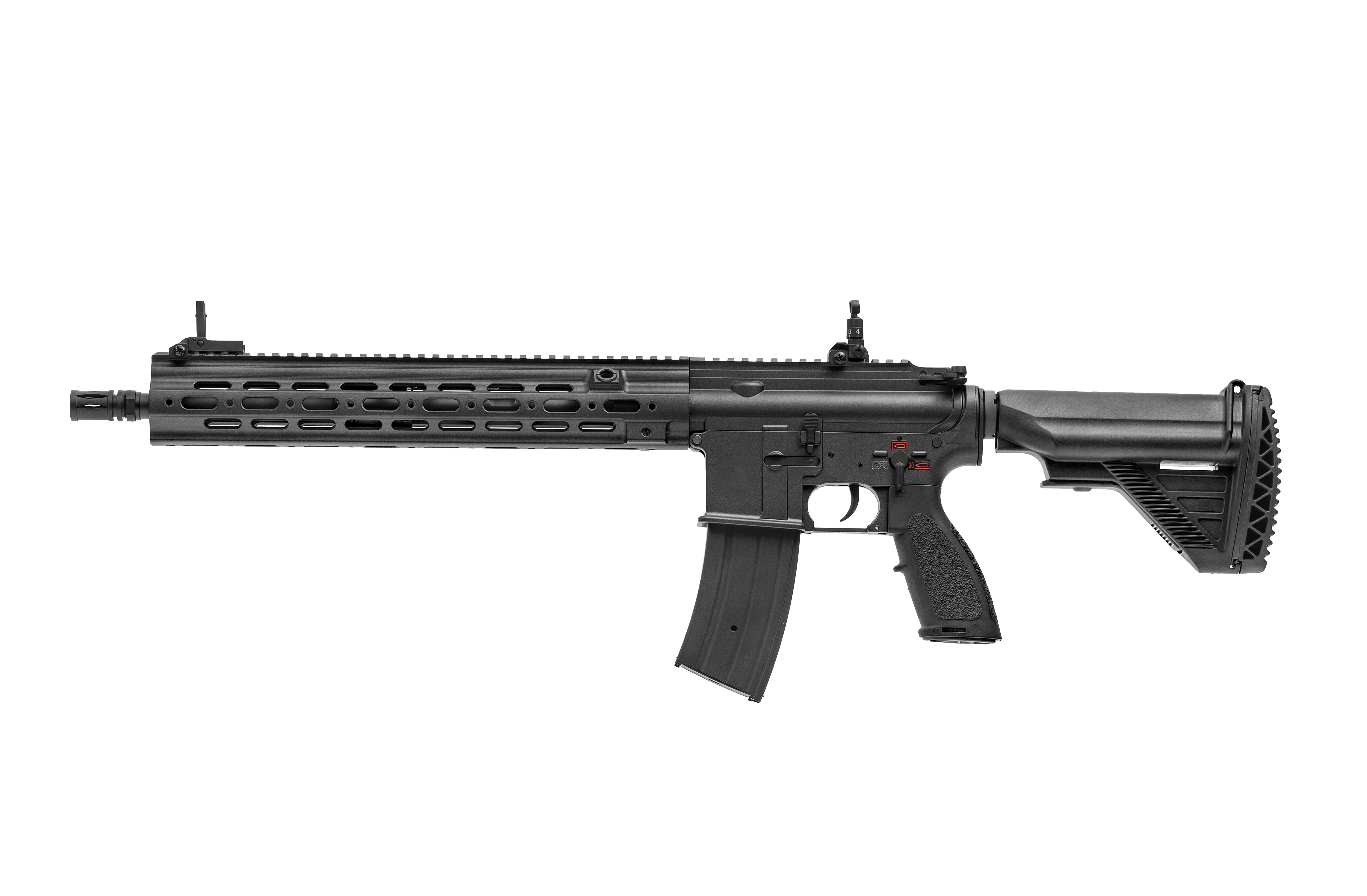 E&C HK416 14.5 Inch Geissele RIS AEG Airsoft Rifle EC-106 (8306473337133)