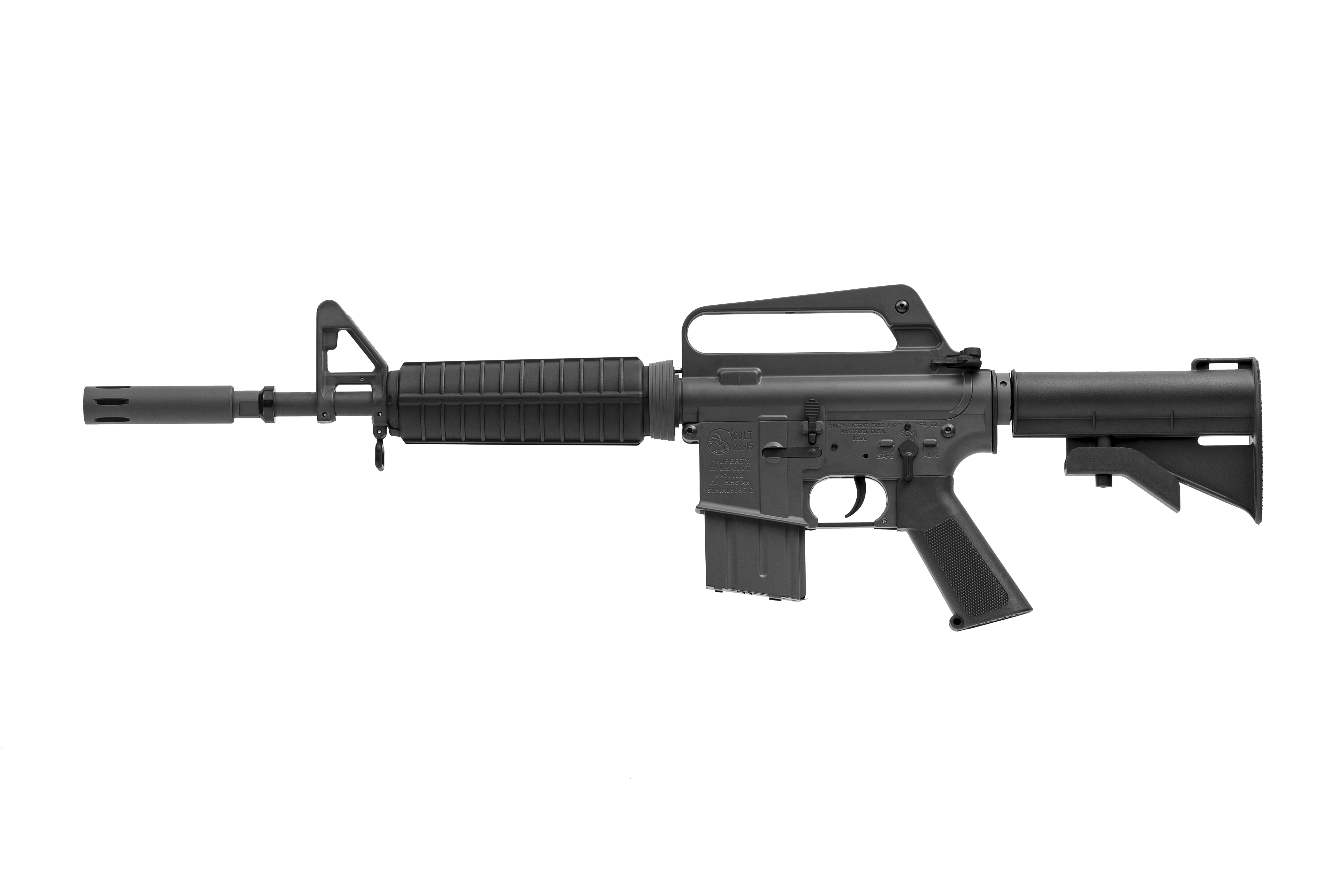 E&C XM177E2 11.5 Inch AEG Airsoft Rifle EC-325 (8306570625325)
