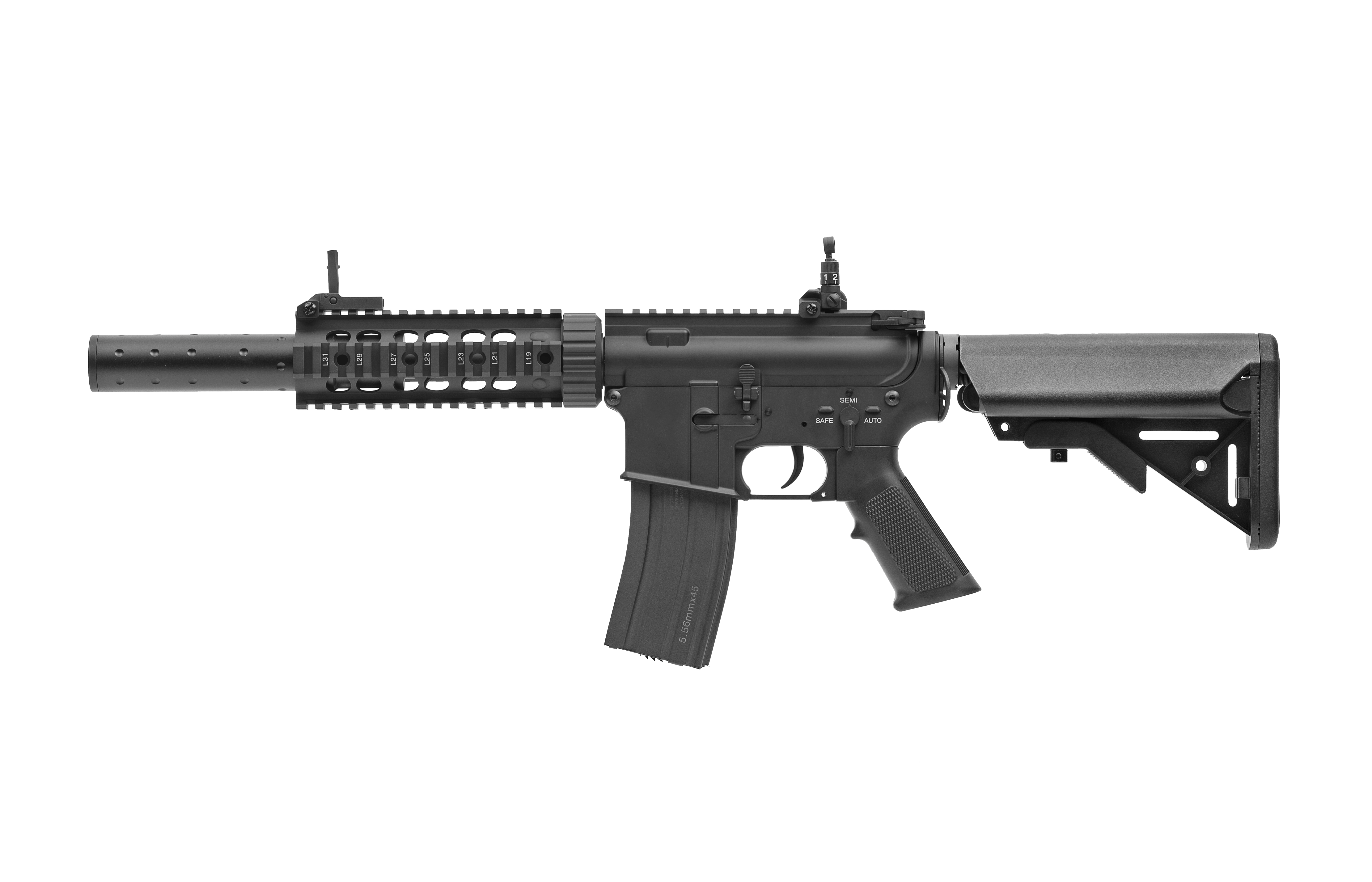 E&C M4 RIS AEG Airsoft Rifle EC-607
