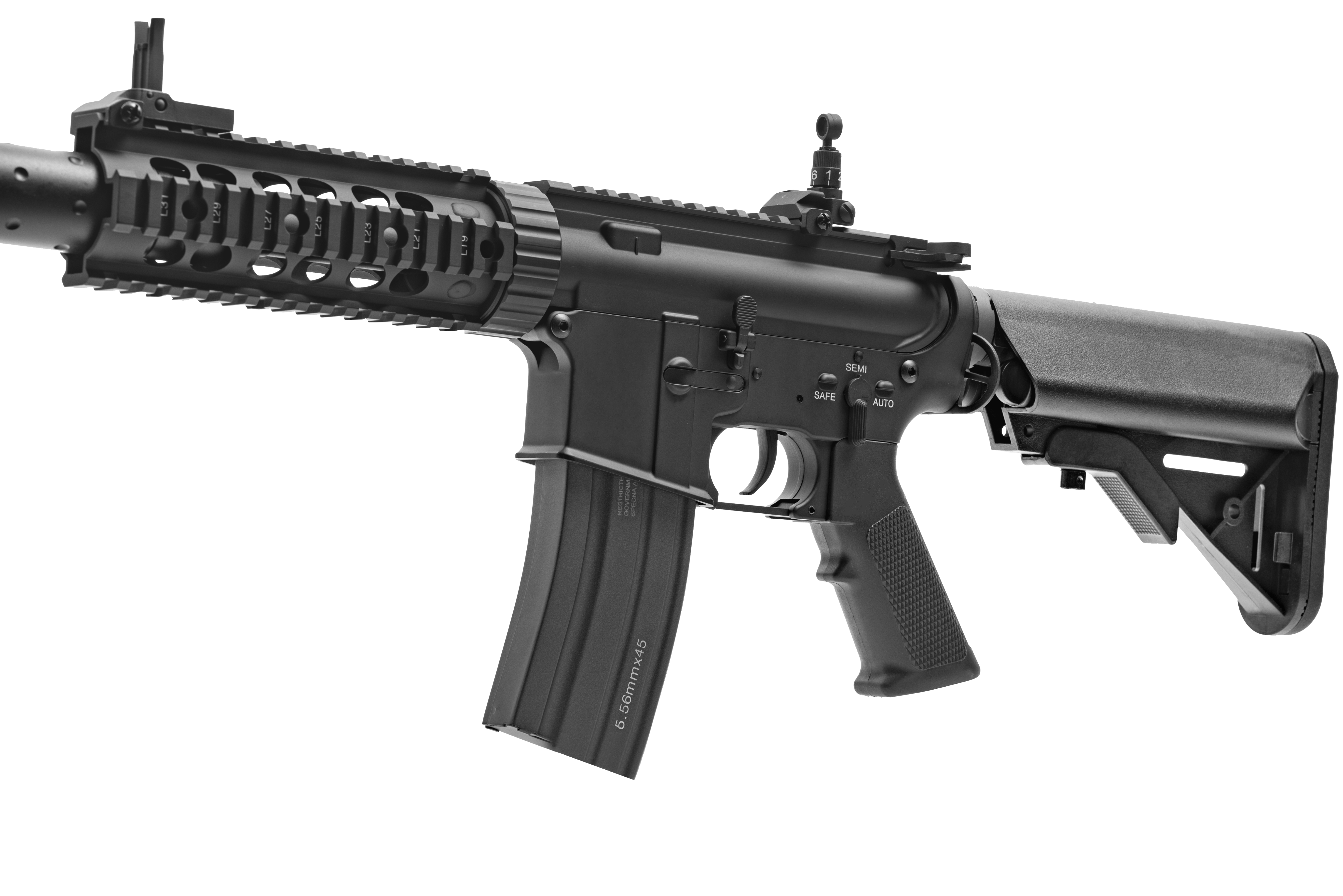 E&C M4 RIS AEG Airsoft Rifle EC-607