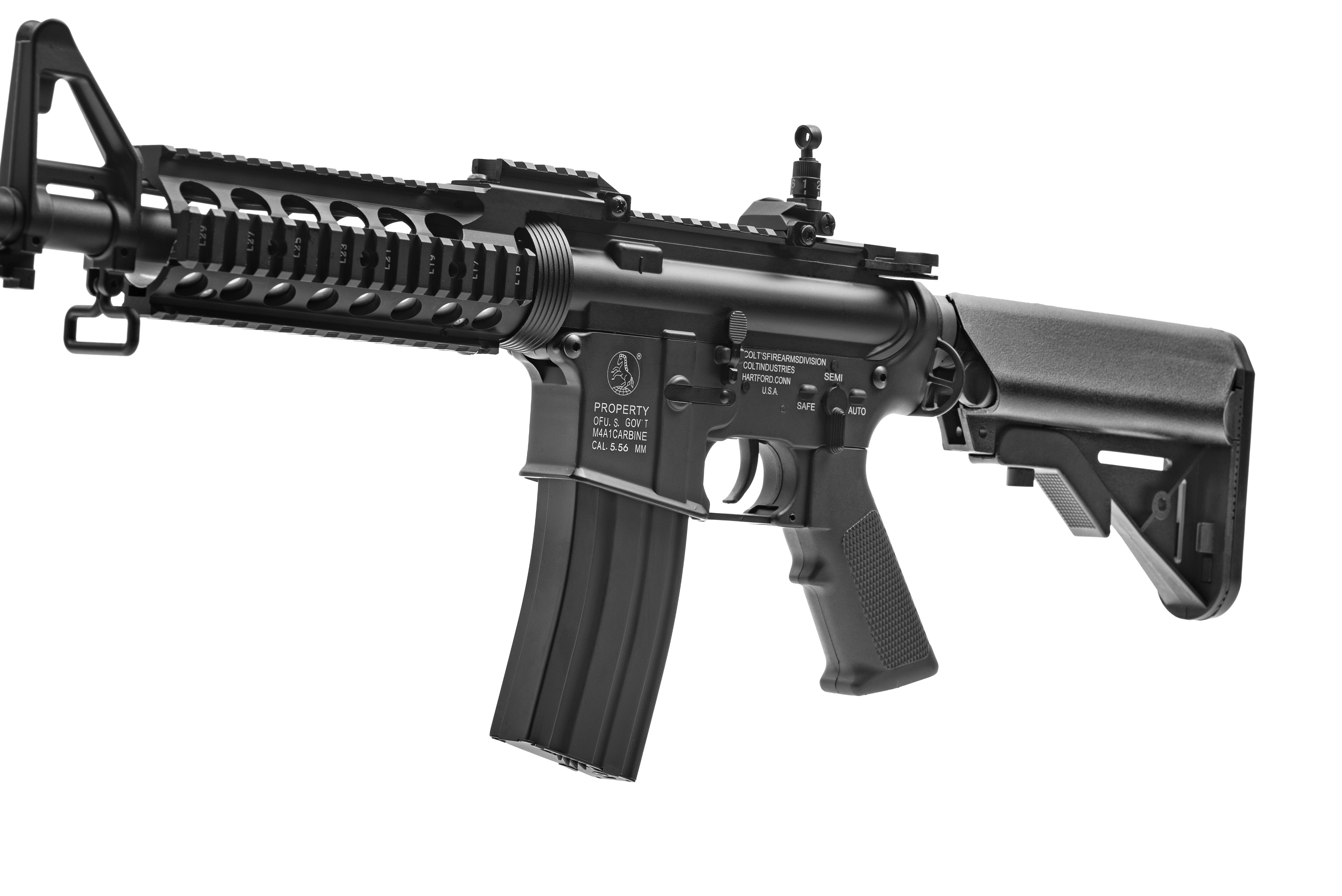 E&C M4 RIS II AEG Airsoft Rifle EC-305