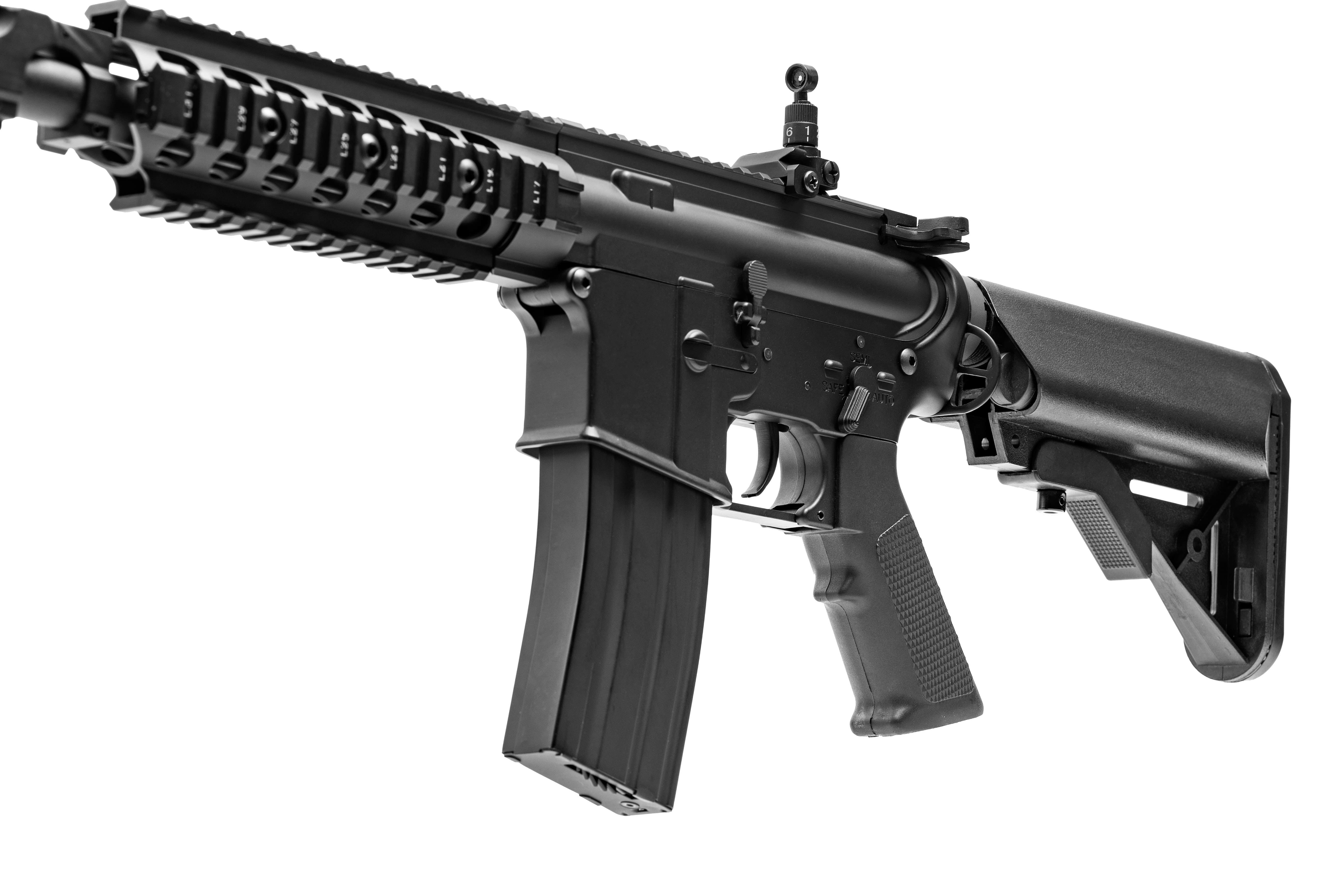 E&C SR-16 10.5 Inch AEG Airsoft Rifle EC-304